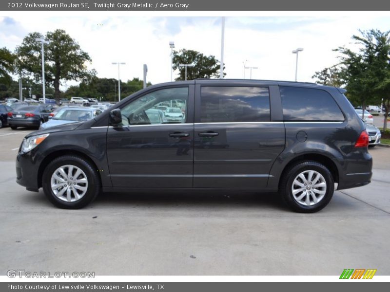 Twilight Gray Metallic / Aero Gray 2012 Volkswagen Routan SE