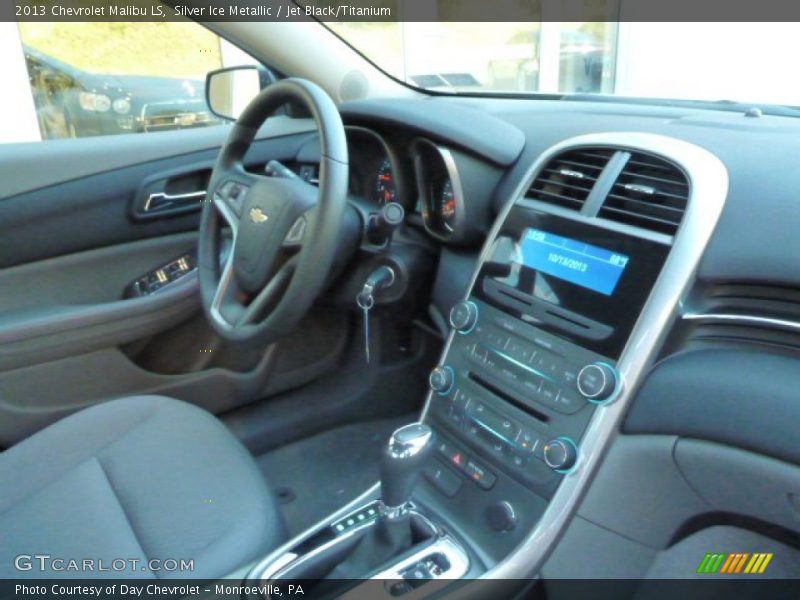 Silver Ice Metallic / Jet Black/Titanium 2013 Chevrolet Malibu LS