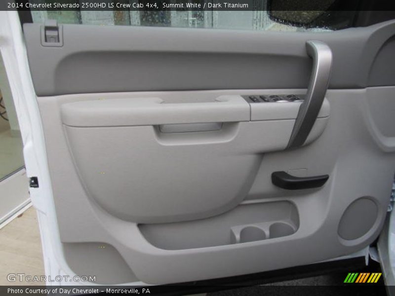 Summit White / Dark Titanium 2014 Chevrolet Silverado 2500HD LS Crew Cab 4x4