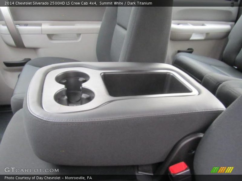 Summit White / Dark Titanium 2014 Chevrolet Silverado 2500HD LS Crew Cab 4x4