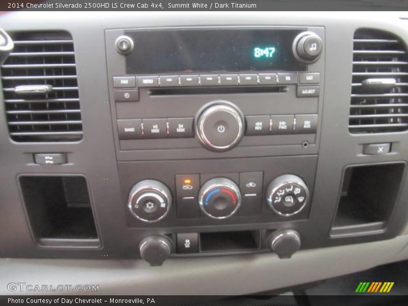 Summit White / Dark Titanium 2014 Chevrolet Silverado 2500HD LS Crew Cab 4x4