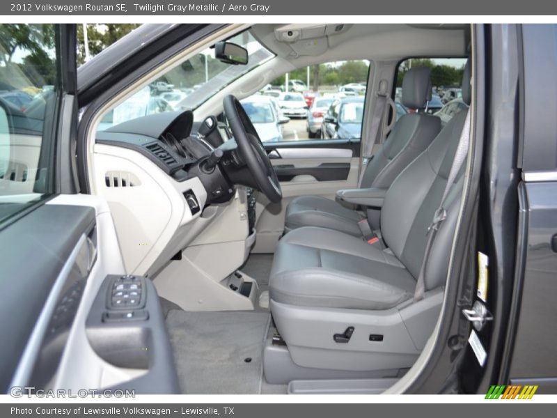 Twilight Gray Metallic / Aero Gray 2012 Volkswagen Routan SE