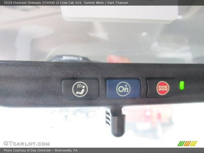 Summit White / Dark Titanium 2014 Chevrolet Silverado 2500HD LS Crew Cab 4x4