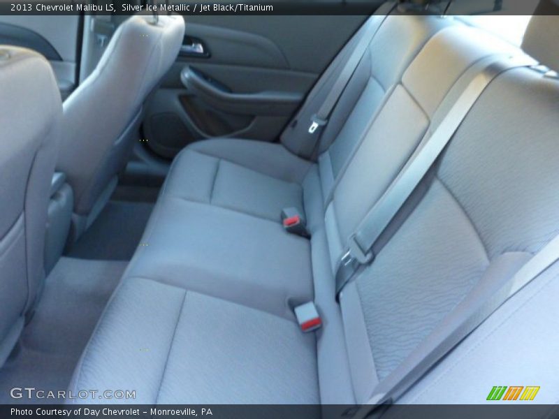 Silver Ice Metallic / Jet Black/Titanium 2013 Chevrolet Malibu LS
