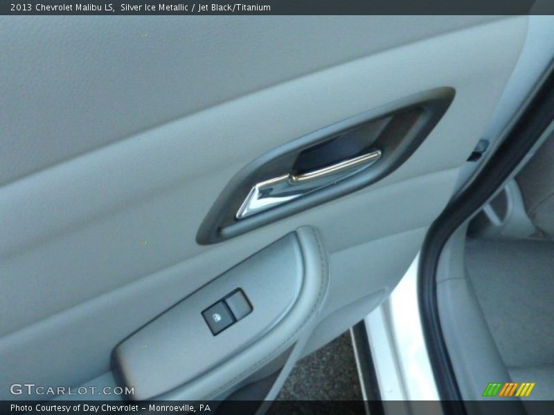 Silver Ice Metallic / Jet Black/Titanium 2013 Chevrolet Malibu LS