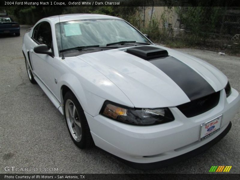 Oxford White / Dark Charcoal 2004 Ford Mustang Mach 1 Coupe
