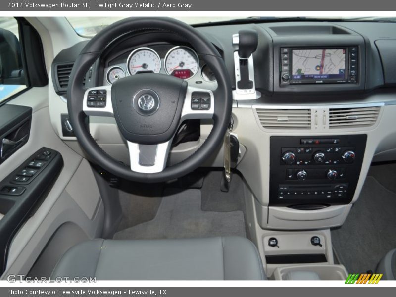 Twilight Gray Metallic / Aero Gray 2012 Volkswagen Routan SE