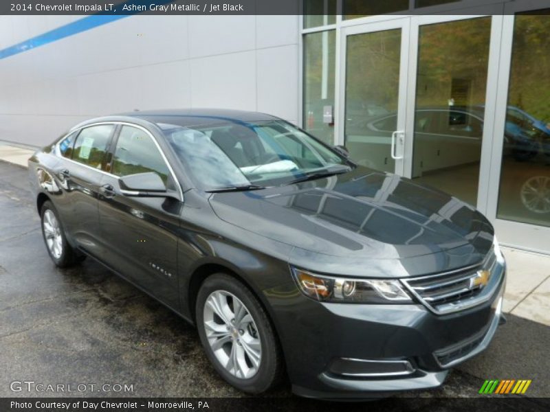 Ashen Gray Metallic / Jet Black 2014 Chevrolet Impala LT