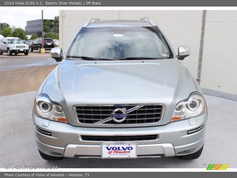Electric Silver Metallic / Off Black 2014 Volvo XC90 3.2