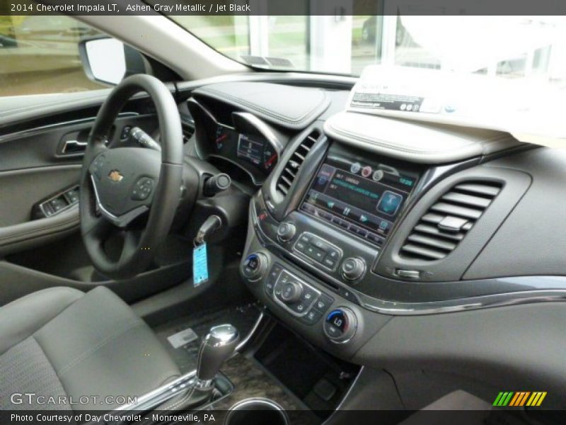 Ashen Gray Metallic / Jet Black 2014 Chevrolet Impala LT