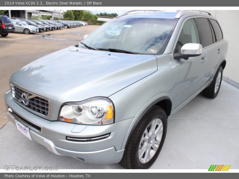 Electric Silver Metallic / Off Black 2014 Volvo XC90 3.2