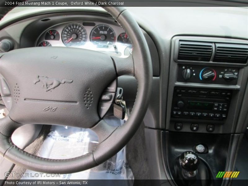 Oxford White / Dark Charcoal 2004 Ford Mustang Mach 1 Coupe
