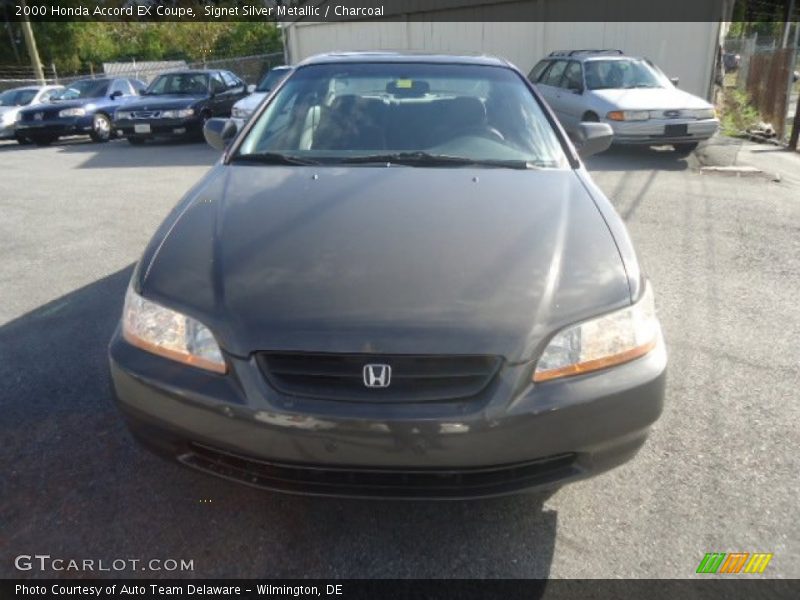 Signet Silver Metallic / Charcoal 2000 Honda Accord EX Coupe