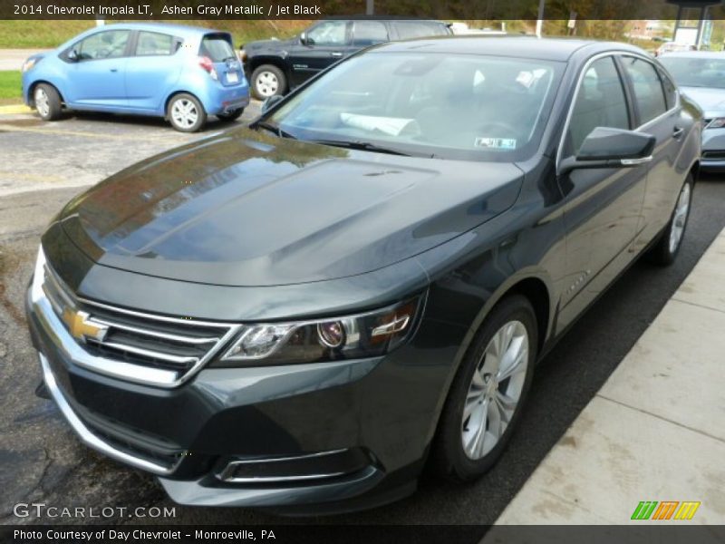 Ashen Gray Metallic / Jet Black 2014 Chevrolet Impala LT