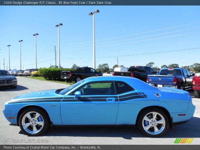 2009 Challenger R/T Classic B5 Blue Pearl Coat