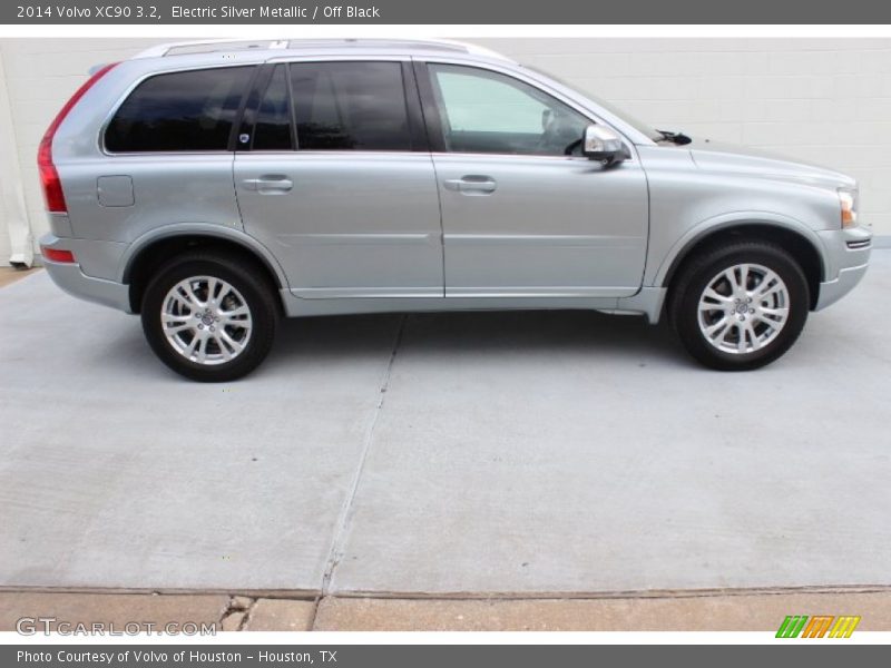 Electric Silver Metallic / Off Black 2014 Volvo XC90 3.2