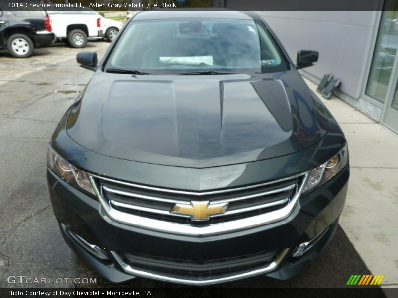 Ashen Gray Metallic / Jet Black 2014 Chevrolet Impala LT