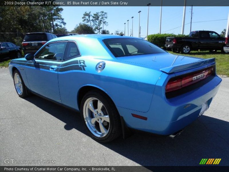  2009 Challenger R/T Classic B5 Blue Pearl Coat