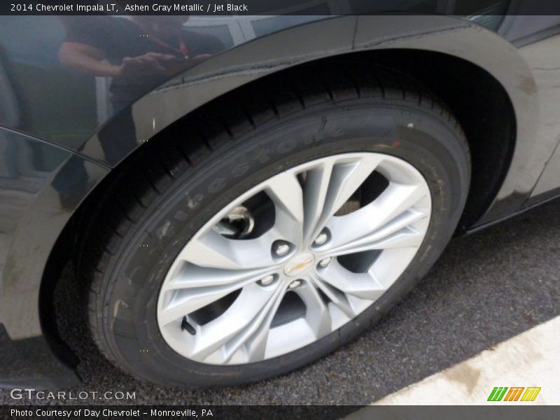 Ashen Gray Metallic / Jet Black 2014 Chevrolet Impala LT