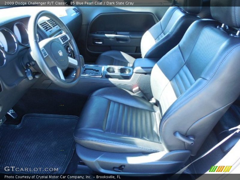Front Seat of 2009 Challenger R/T Classic