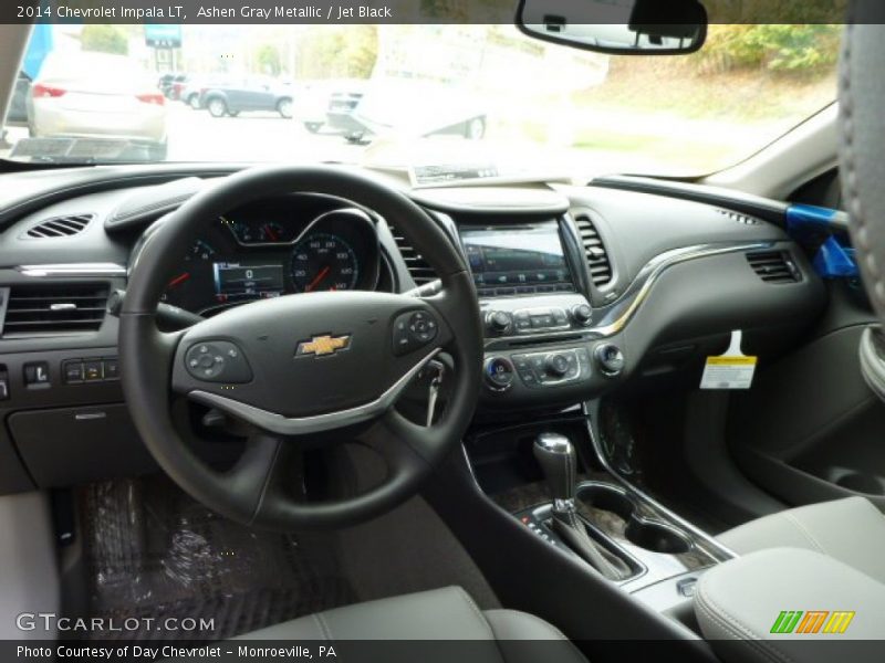 Ashen Gray Metallic / Jet Black 2014 Chevrolet Impala LT