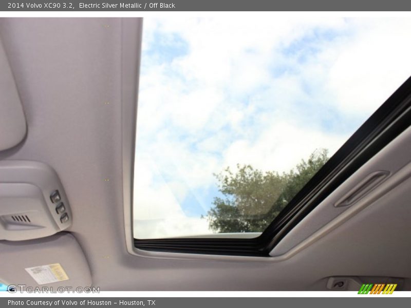Electric Silver Metallic / Off Black 2014 Volvo XC90 3.2