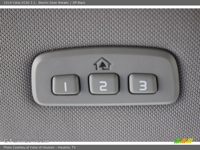 Electric Silver Metallic / Off Black 2014 Volvo XC90 3.2