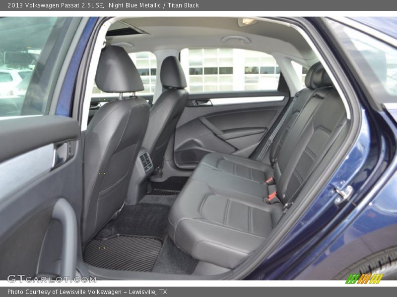 Night Blue Metallic / Titan Black 2013 Volkswagen Passat 2.5L SE