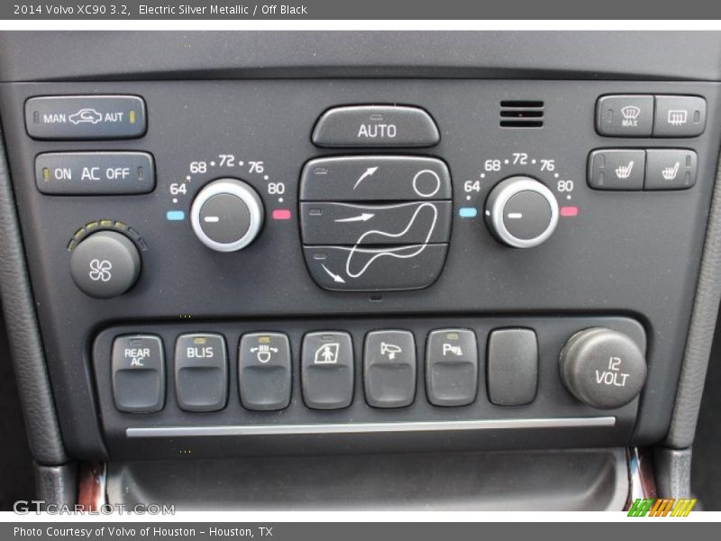 Electric Silver Metallic / Off Black 2014 Volvo XC90 3.2