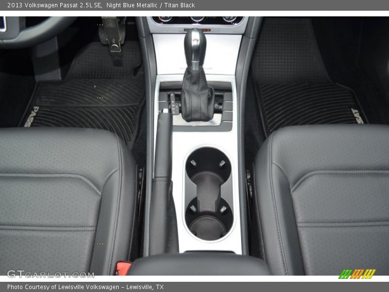Night Blue Metallic / Titan Black 2013 Volkswagen Passat 2.5L SE