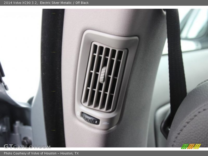 Electric Silver Metallic / Off Black 2014 Volvo XC90 3.2