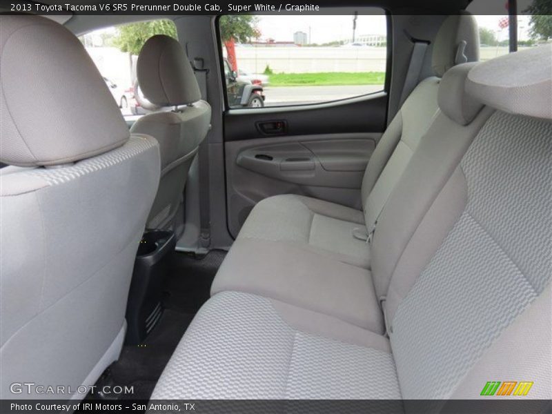 Super White / Graphite 2013 Toyota Tacoma V6 SR5 Prerunner Double Cab