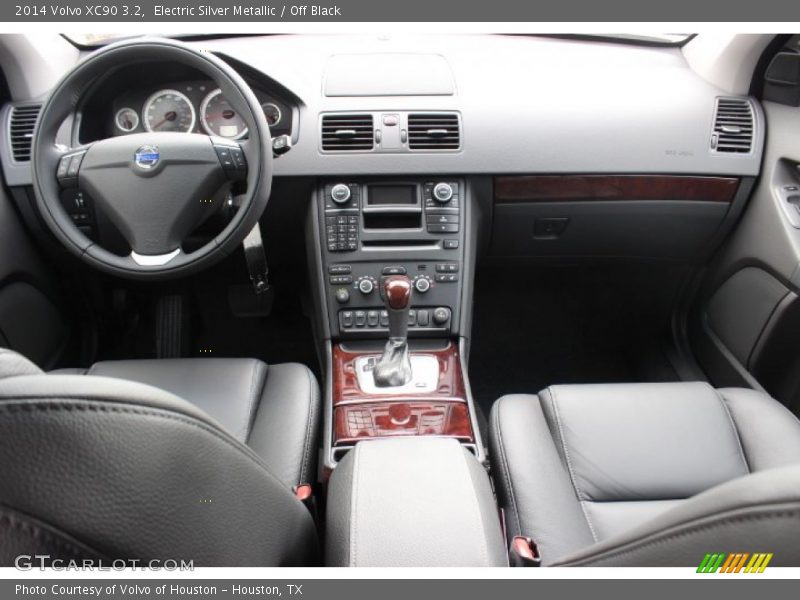 Electric Silver Metallic / Off Black 2014 Volvo XC90 3.2