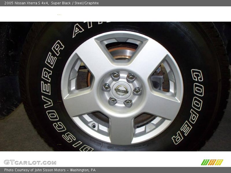 Super Black / Steel/Graphite 2005 Nissan Xterra S 4x4