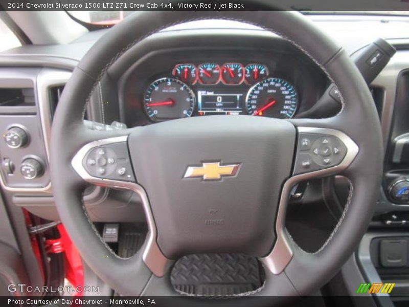 Victory Red / Jet Black 2014 Chevrolet Silverado 1500 LTZ Z71 Crew Cab 4x4