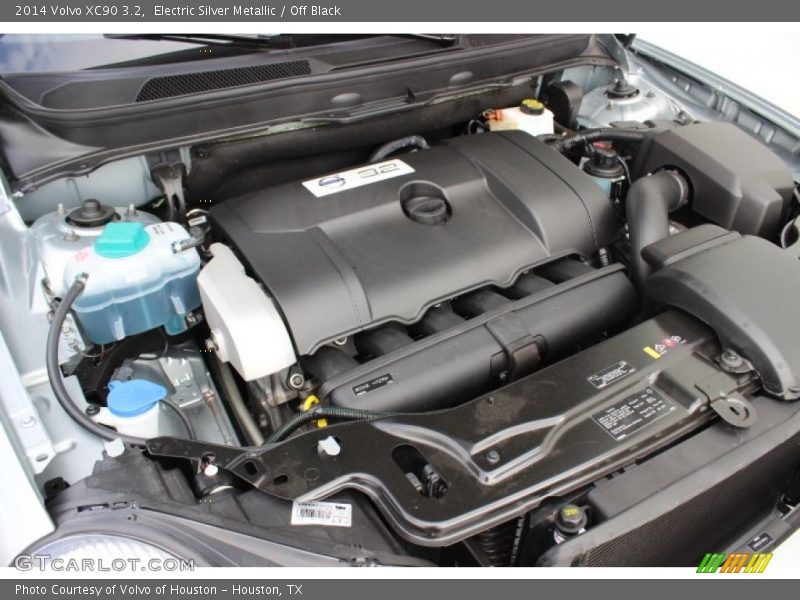 Electric Silver Metallic / Off Black 2014 Volvo XC90 3.2