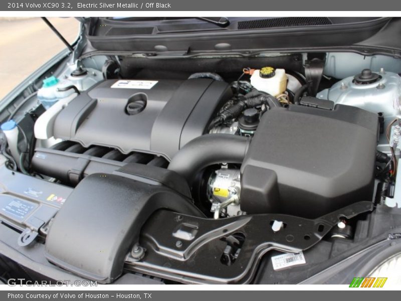 Electric Silver Metallic / Off Black 2014 Volvo XC90 3.2