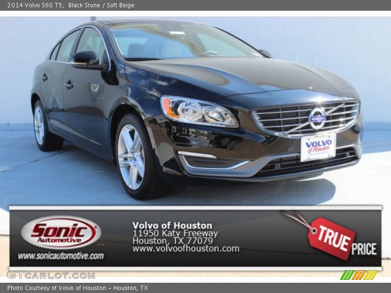 Black Stone / Soft Beige 2014 Volvo S60 T5