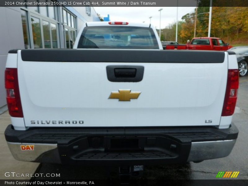 Summit White / Dark Titanium 2014 Chevrolet Silverado 2500HD LS Crew Cab 4x4