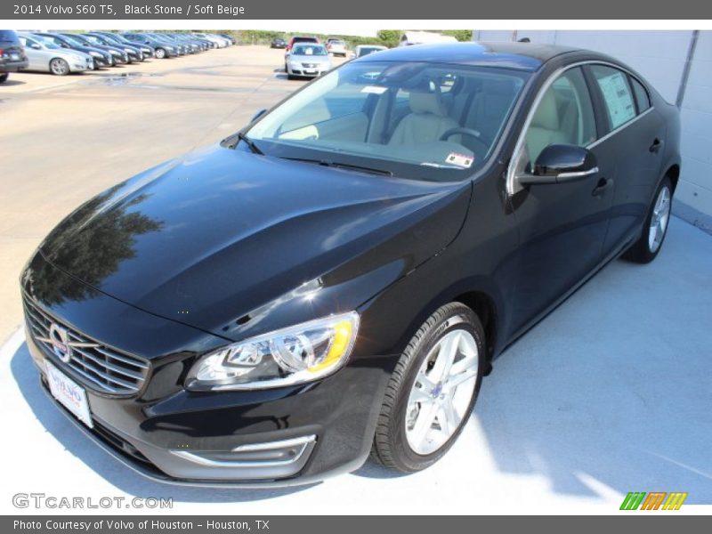 Black Stone / Soft Beige 2014 Volvo S60 T5