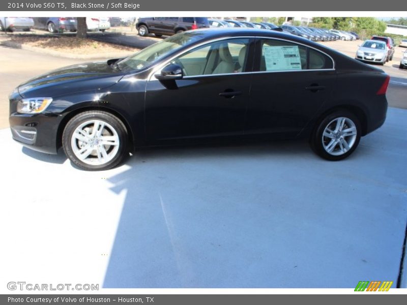Black Stone / Soft Beige 2014 Volvo S60 T5