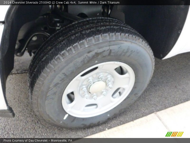 Summit White / Dark Titanium 2014 Chevrolet Silverado 2500HD LS Crew Cab 4x4