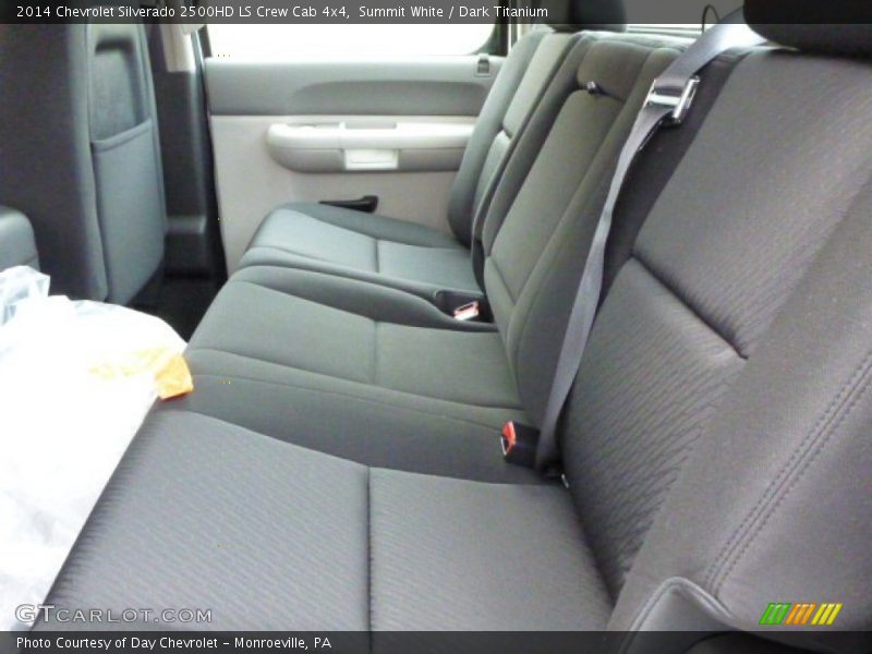 Summit White / Dark Titanium 2014 Chevrolet Silverado 2500HD LS Crew Cab 4x4
