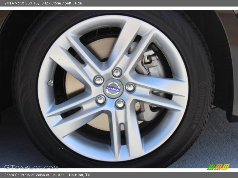 Black Stone / Soft Beige 2014 Volvo S60 T5