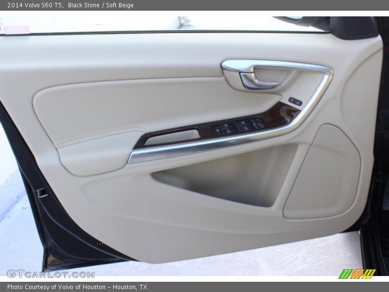 Black Stone / Soft Beige 2014 Volvo S60 T5