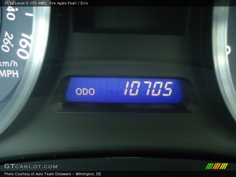 Fire Agate Pearl / Ecru 2012 Lexus IS 250 AWD