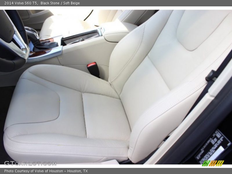 Black Stone / Soft Beige 2014 Volvo S60 T5
