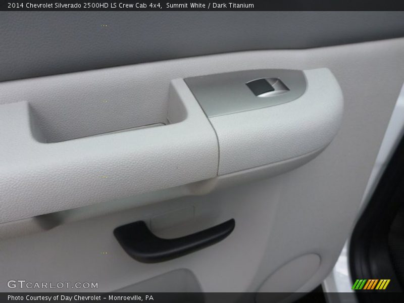 Summit White / Dark Titanium 2014 Chevrolet Silverado 2500HD LS Crew Cab 4x4