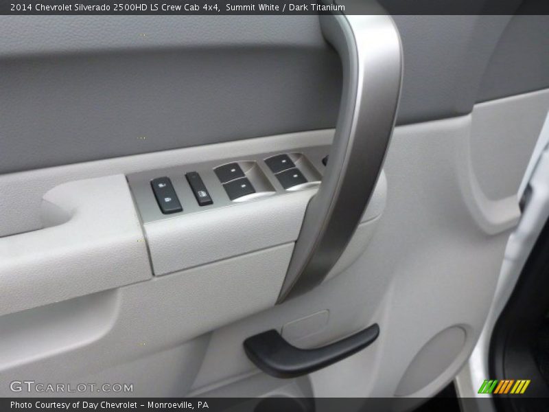 Summit White / Dark Titanium 2014 Chevrolet Silverado 2500HD LS Crew Cab 4x4