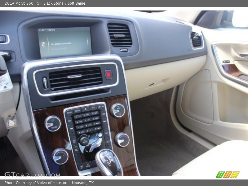 Black Stone / Soft Beige 2014 Volvo S60 T5